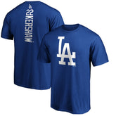 Clayton Kershaw Los Angeles Dodgers Playmaker Name & Number T-Shirt Near Me