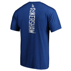 Clayton Kershaw Los Angeles Dodgers Playmaker Name & Number T-Shirt Near Me