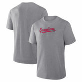 Cleveland Guardians Fanatics Play Tribute Tri-Blend T-Shirt Lifestyle
