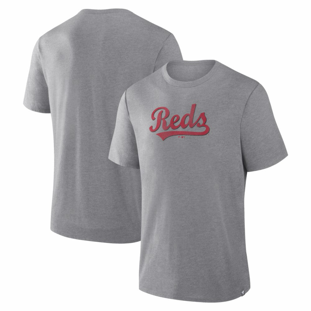 Cincinnati Reds Fanatics Play Tribute Tri-Blend T-Shirt On Sale