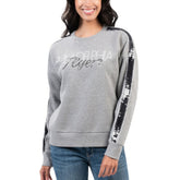 Philadelphia Flyers - G-III 4Her by Carl Banks Women's Penalty Box Pullover Sweatshirt Gray