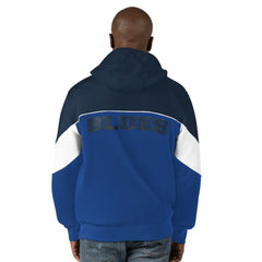 St. Louis Blues - Starter Power Forward Full-Zip Hoodie Blue/Navy