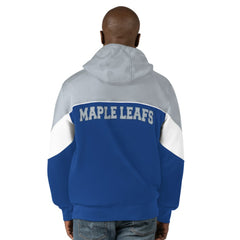 Toronto Maple Leafs - Starter Power Forward Full-Zip Hoodie Blue/Gray
