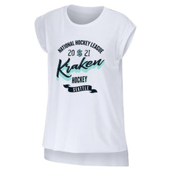 Seattle Kraken WEAR by Erin Andrews Women's Domestic Tank Top White