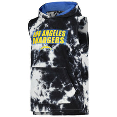 Los Angeles Chargers MSX by Michael Strahan Resistance Sleeveless Pullover Hoodie Black - NFL