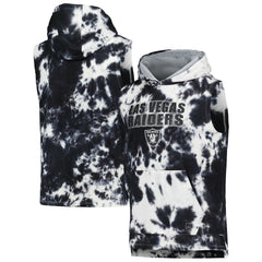 Las Vegas Raiders MSX by Michael Strahan Resistance Sleeveless Pullover Hoodie Black - NFL