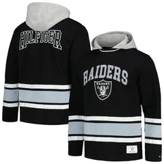Las Vegas Raiders Tommy Hilfiger Ivan Fashion Pullover Hoodie Black - NFL