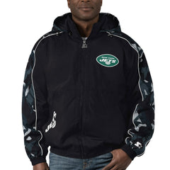 New York Jets Starter Thursday Night Gridiron Full-Zip Hoodie Black - NFL