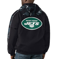 New York Jets Starter Thursday Night Gridiron Full-Zip Hoodie Black - NFL