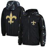 New Orleans Saints Starter Thursday Night Gridiron Full-Zip Hoodie Black - NFL