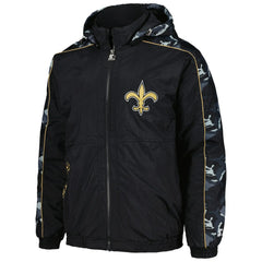 New Orleans Saints Starter Thursday Night Gridiron Full-Zip Hoodie Black - NFL