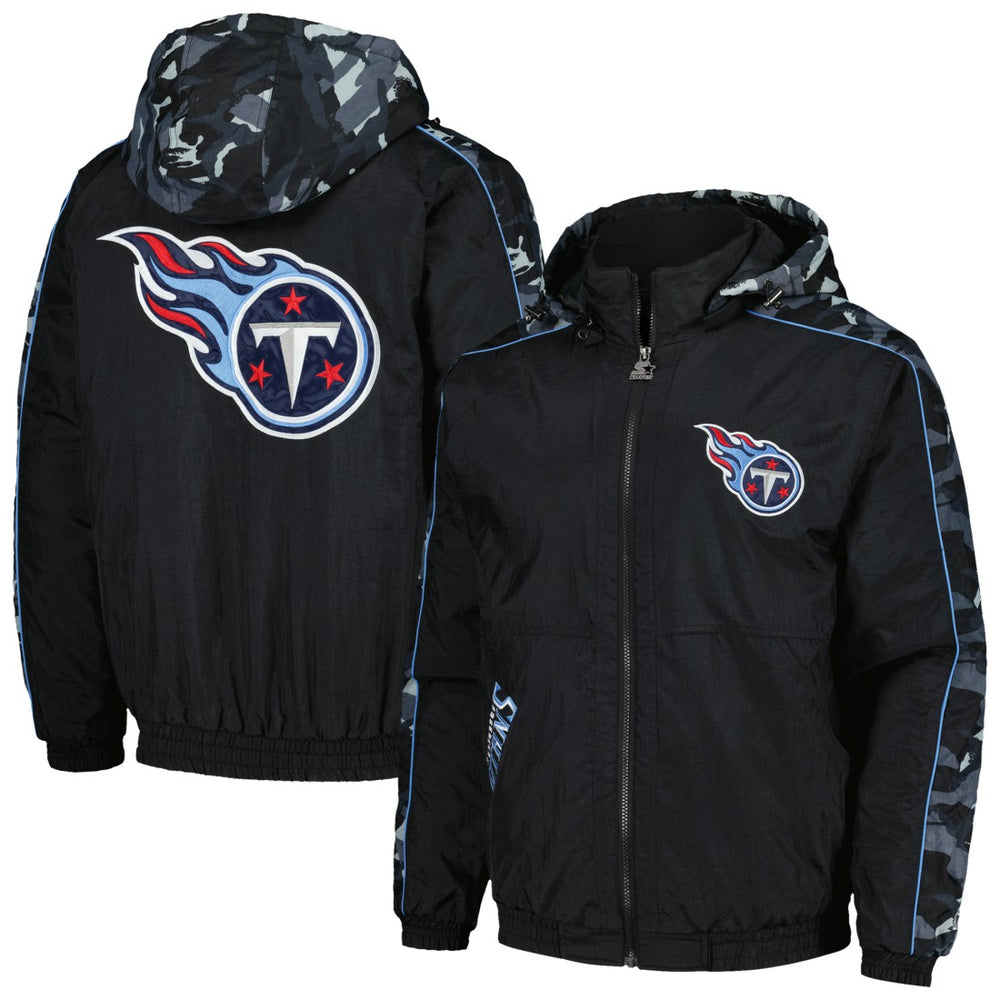 Tennessee Titans Starter Thursday Night Gridiron Full-Zip Hoodie Black - NFL