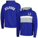 Indianapolis Colts Tommy Hilfiger Morgan Long Sleeve Hoodie T-Shirt Royal - NFL
