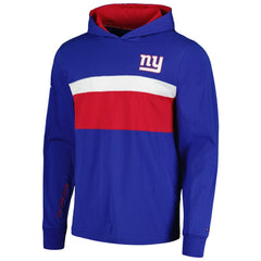 New York Giants Tommy Hilfiger Morgan Long Sleeve Hoodie T-Shirt Royal - NFL