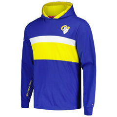 Los Angeles Rams Tommy Hilfiger Morgan Long Sleeve Hoodie T-Shirt Royal - NFL