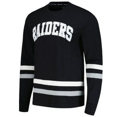 Las Vegas Raiders Tommy Hilfiger Nolan Long Sleeve T-Shirt Black/Silver - NFL