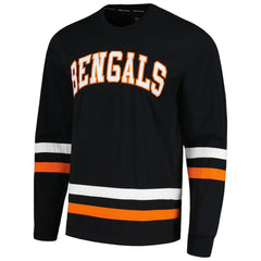 Cincinnati Bengals Tommy Hilfiger Nolan Long Sleeve T-Shirt Black/Orange - NFL