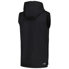 Las Vegas Raiders MSX by Michael Strahan Marathon Sleeveless Pullover Hoodie Black - NFL