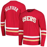 San Francisco 49ers Tommy Hilfiger Nolan Long Sleeve T-Shirt Red/Gold - NFL