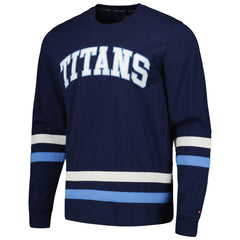 Tennessee Titans Tommy Hilfiger Nolan Long Sleeve T-Shirt Navy/Light Blue - NFL