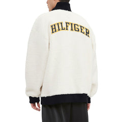 Pittsburgh Steelers Tommy Hilfiger Jordan Sherpa Quarter-Zip Sweatshirt Cream - NFL