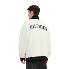 Las Vegas Raiders Tommy Hilfiger Jordan Sherpa Quarter-Zip Sweatshirt Cream - NFL