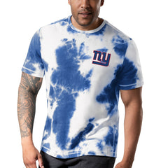 New York Giants MSX by Michael Strahan Freestyle Tie-Dye T-Shirt Royal - NFL