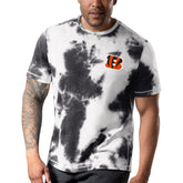 Cincinnati Bengals MSX by Michael Strahan Freestyle Tie-Dye T-Shirt Black - NFL