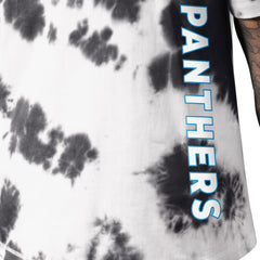 Carolina Panthers MSX by Michael Strahan Freestyle Tie-Dye T-Shirt Black - NFL