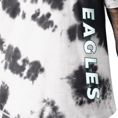 Philadelphia Eagles MSX by Michael Strahan Freestyle Tie-Dye T-Shirt Black - NFL