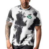 New York Jets MSX by Michael Strahan Freestyle Tie-Dye T-Shirt Black - NFL