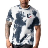 Houston Texans MSX by Michael Strahan Freestyle Tie-Dye T-Shirt Navy - NFL