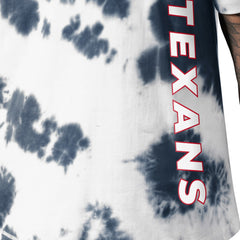 Houston Texans MSX by Michael Strahan Freestyle Tie-Dye T-Shirt Navy - NFL