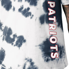New England Patriots MSX by Michael Strahan Freestyle Tie-Dye T-Shirt Navy - NFL