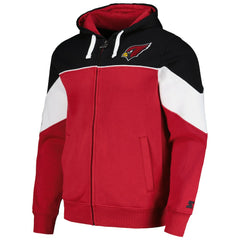 Arizona Cardinals Starter Running Back Full-Zip Hoodie Cardinal/Black - NFL