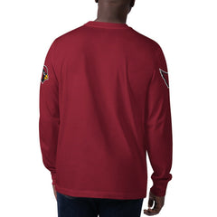 Arizona Cardinals Starter Clutch Hit Long Sleeve T-Shirt Cardinal - NFL
