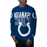 Indianapolis Colts Starter Clutch Hit Long Sleeve T-Shirt Royal - NFL