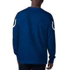Indianapolis Colts Starter Clutch Hit Long Sleeve T-Shirt Royal - NFL