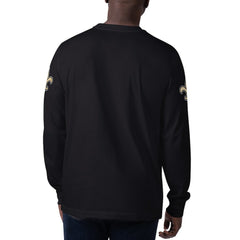 New Orleans Saints Starter Clutch Hit Long Sleeve T-Shirt Black - NFL