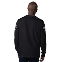 Las Vegas Raiders Starter Clutch Hit Long Sleeve T-Shirt Black - NFL