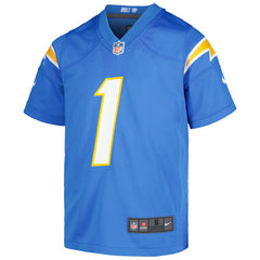 Quentin Johnston Los Angeles Chargers Youth Game Jersey Powder Blue - Nike