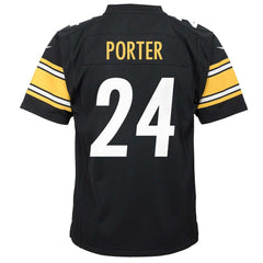 Joey Porter Jr. Pittsburgh Steelers Youth Game Jersey Black - Nike