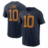 Jordan Love Green Bay Packers The 1923 Classic Name & Number T-Shirt Navy - Nike