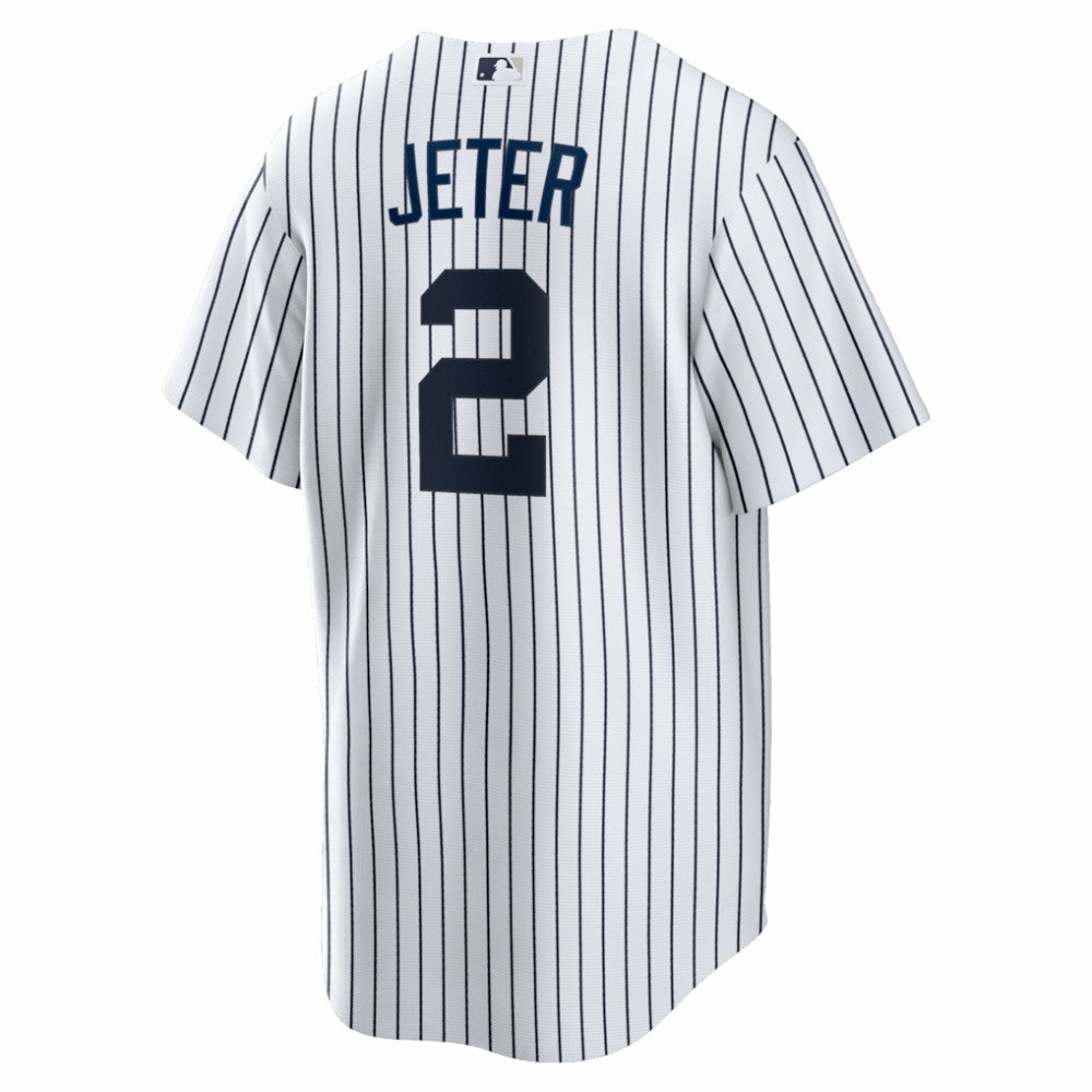 Derek Jeter New York Yankees Nike Home Retired Player Replica Jersey - White | MLB Jerseys