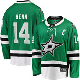 Jamie Benn Dallas Stars - Fanatics Captain Patch Home Breakaway Jersey Kelly Green