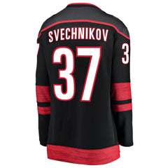 Andrei Svechnikov Carolina Hurricanes - Fanatics Women's Home Breakaway Player Jersey Black