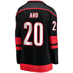 Sebastian Aho Carolina Hurricanes - Fanatics Women's Home Breakaway Player Jersey Black
