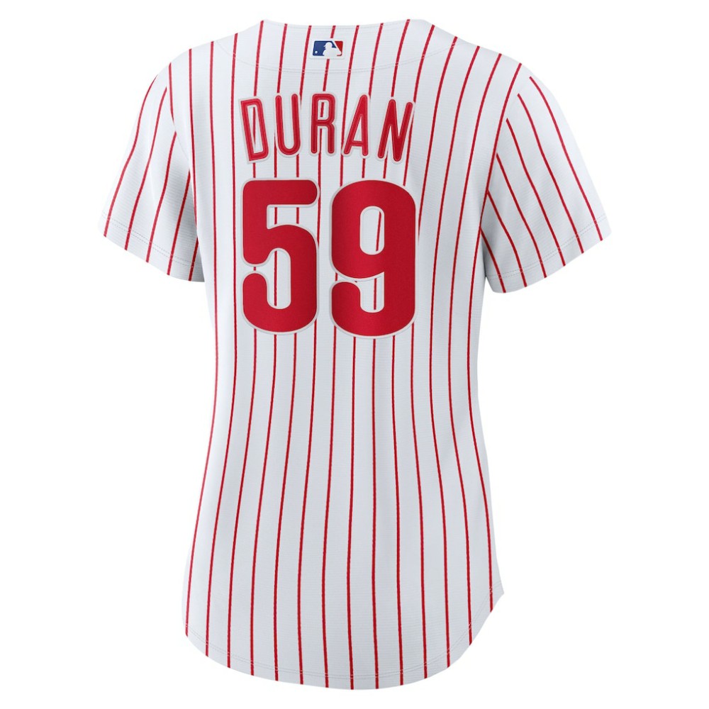 Jhoan Duran Philadelphia Phillies Nike Women's Home Replica Jersey - White | MLB Jerseys