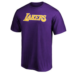 NBA - Los Angeles Lakers Wordmark Alt T-Shirt - Purple