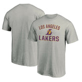 NBA - Los Angeles Lakers Victory Arch T-Shirt - Heather Gray
